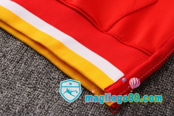 Giacca Con Cappuccio Atlanta Hawks Rosso 2022/2023