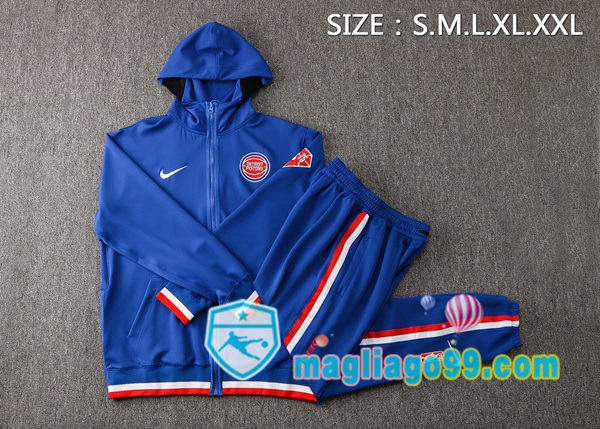 Giacca Con Cappuccio Philadelphia 76ers Blu 2022/2023