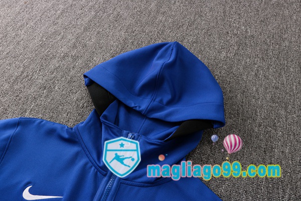 Giacca Con Cappuccio Philadelphia 76ers Blu 2022/2023