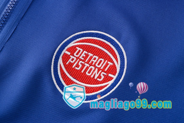 Giacca Con Cappuccio Detroit Pistons Blu 2022/2023