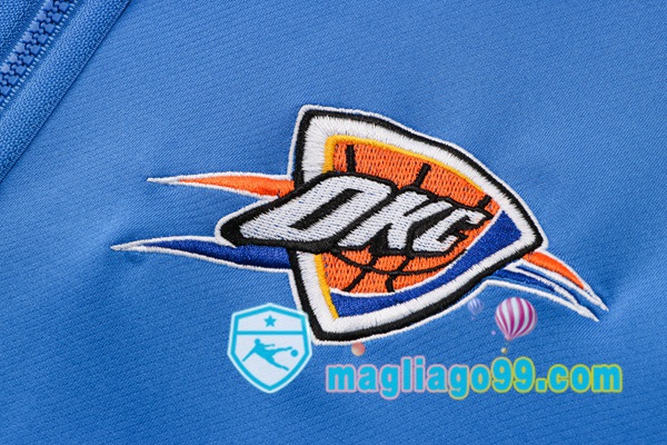 Giacca Con Cappuccio Oklahoma City Thunder Blu 2022/2023