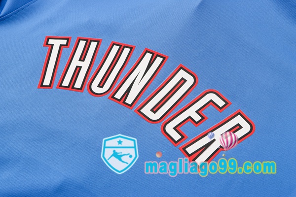 Giacca Con Cappuccio Oklahoma City Thunder Blu 2022/2023