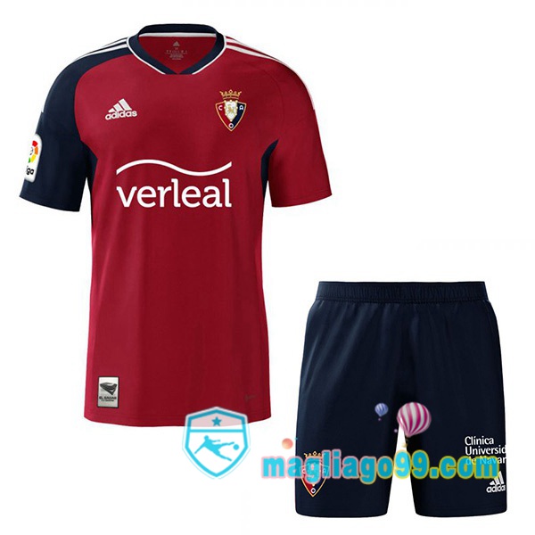 Magliago - Passione Maglie Thai Affidabili Basso Costo Online Shop | Maglia CA Osasuna Bambino Prima Rosso 2022/2023