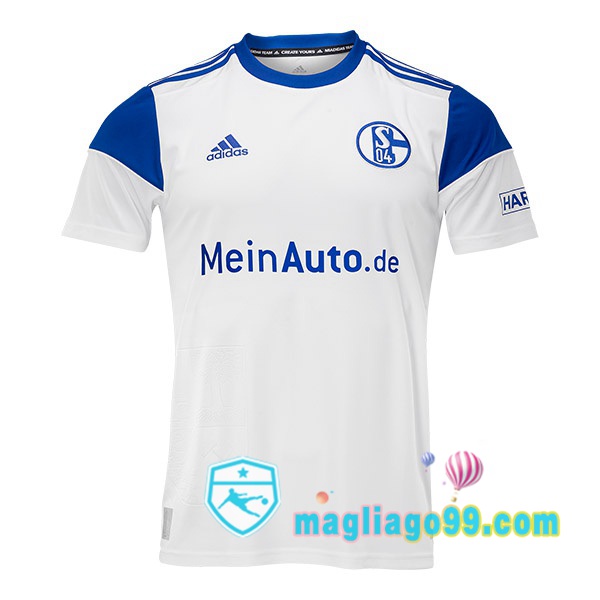 Magliago - Passione Maglie Thai Affidabili Basso Costo Online Shop | Maglia Schalke 04 Seconda Bianco 2022/2023