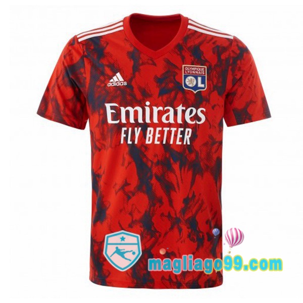 Magliago - Passione Maglie Thai Affidabili Basso Costo Online Shop | Maglia Lyon OL Seconda Rosso 2022/2023