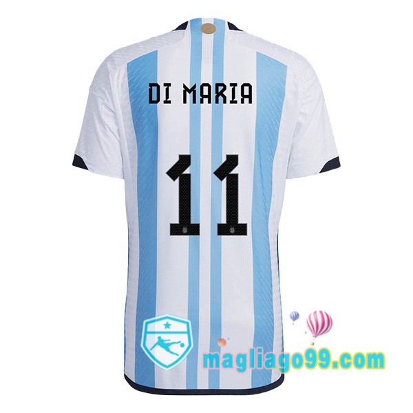 Magliago - Passione Maglie Thai Affidabili Basso Costo Online Shop | Nazionale Maglia Calcio Argentina (DI MARIA 11) Prima Blu Bianco 2022/2023