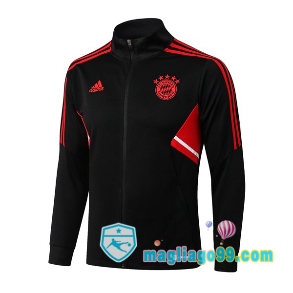 Magliago - Passione Maglie Thai Affidabili Basso Costo Online Shop | Giacca Da Allenamento Bayern Monaco Nero 2022/2023