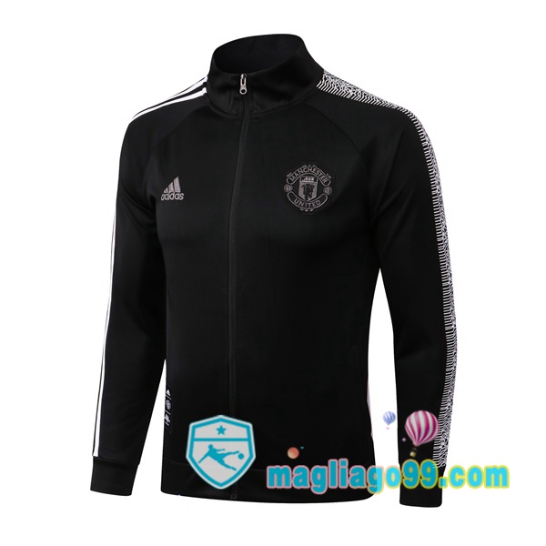 Magliago - Passione Maglie Thai Affidabili Basso Costo Online Shop | Giacca Da Allenamento Manchester United Nero 2022/2023