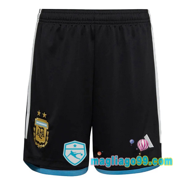 Magliago - Passione Maglie Thai Affidabili Basso Costo Online Shop | Pantalonici Da Calcio Argentina Prima Blu Bianco 2022/2023
