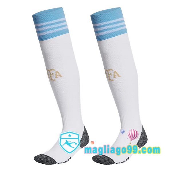 Magliago - Passione Maglie Thai Affidabili Basso Costo Online Shop | Calzettoni Da Calcio Argentina Prima Blu Bianco 2022/2023
