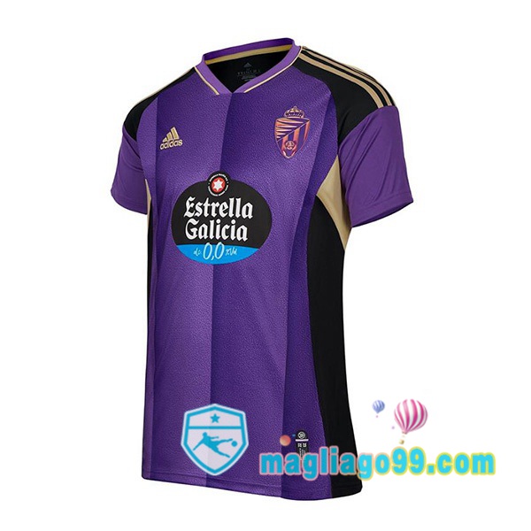 Magliago - Passione Maglie Thai Affidabili Basso Costo Online Shop | Maglia Real Valladolid Seconda Porpora 2022/2023