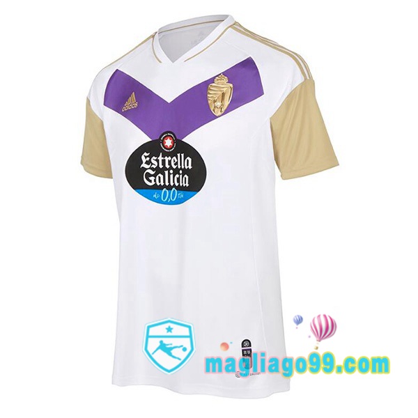 Magliago - Passione Maglie Thai Affidabili Basso Costo Online Shop | Maglia Real Valladolid Terza Bianco 2022/2023