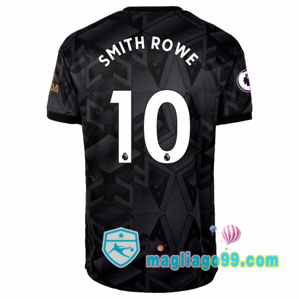 Magliago - Passione Maglie Thai Affidabili Basso Costo Online Shop | Maglia Arsenal (SMITH ROWE 10) Seconda Nero 2022/2023