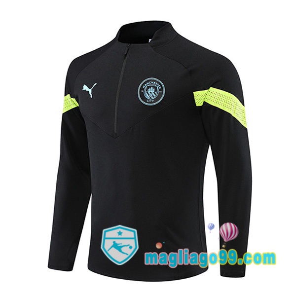Magliago - Passione Maglie Thai Affidabili Basso Costo Online Shop | Felpe Allenamento Manchester City Nero 2022/2023