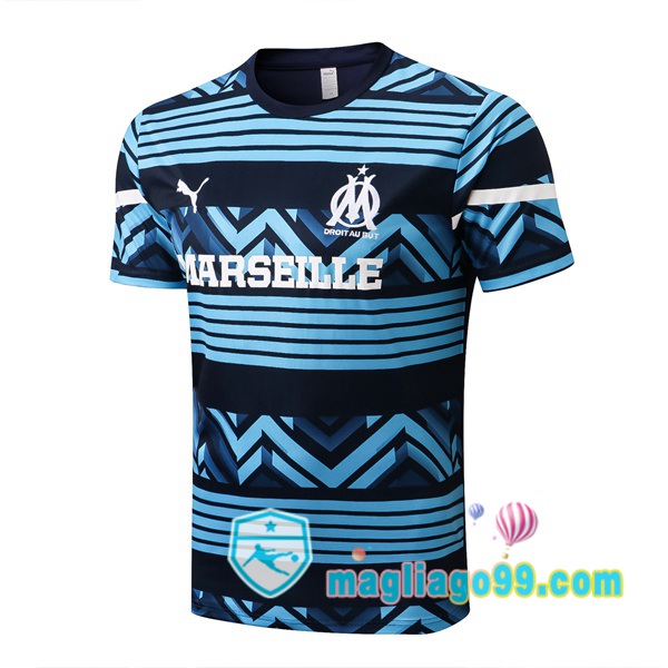 Magliago - Passione Maglie Thai Affidabili Basso Costo Online Shop | Tuta Maglie Allenamento Marsiglia OM Blu Royal 2022/2023