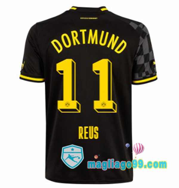 Magliago - Passione Maglie Thai Affidabili Basso Costo Online Shop | Maglia Dortmund BVB (Reus 11) Seconda Nero 2022/2023