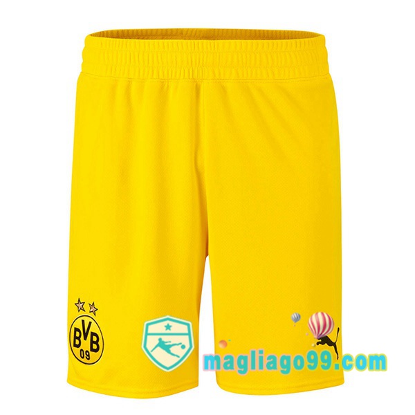 Magliago - Passione Maglie Thai Affidabili Basso Costo Online Shop | Pantalonici Da Calcio Dortmund BVB Seconda Giallo 2022/2023