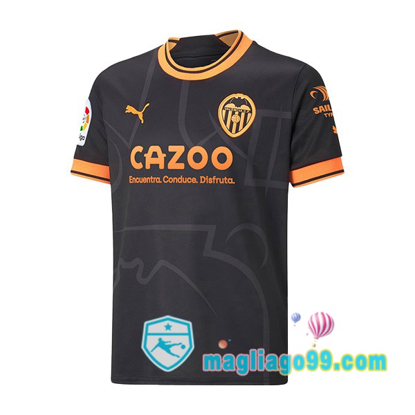 Magliago - Passione Maglie Thai Affidabili Basso Costo Online Shop | Maglia Valencia CF Seconda Nero 2022/2023