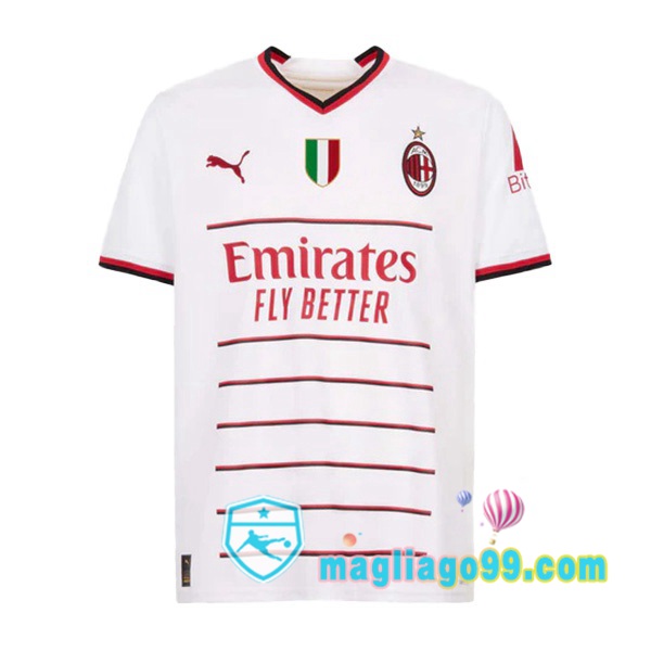 Maglia AC Milan Seconda Bianco 2022/2023