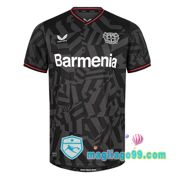 Magliago - Passione Maglie Thai Affidabili Basso Costo Online Shop | Maglia Bayer 04 Leverkusen Seconda Nero 2022/2023