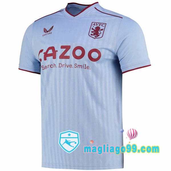 Magliago - Passione Maglie Thai Affidabili Basso Costo Online Shop | Maglia Aston Villa Seconda Blu 2022/2023