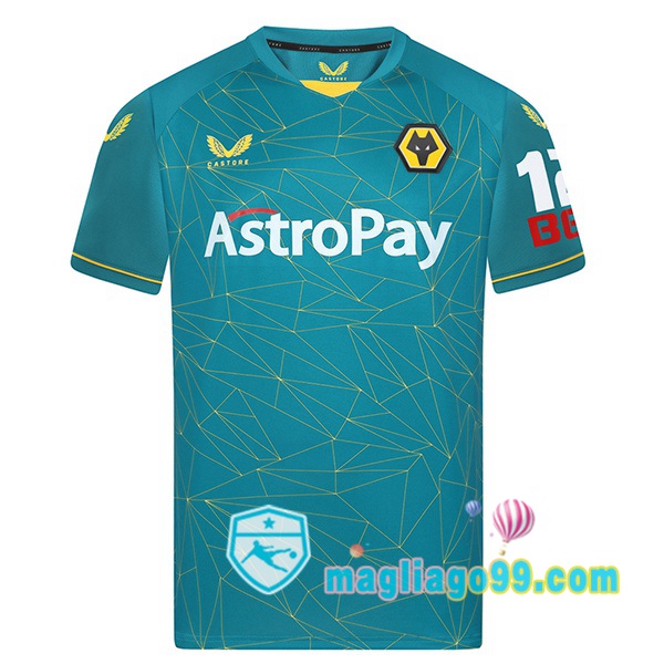 Magliago - Passione Maglie Thai Affidabili Basso Costo Online Shop | Maglia Wolves Seconda Blu 2022/2023