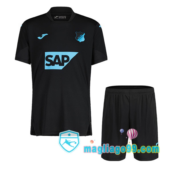 Magliago - Passione Maglie Thai Affidabili Basso Costo Online Shop | Maglia TSG Hoffenheim Bambino Terza Nero 2022/2023