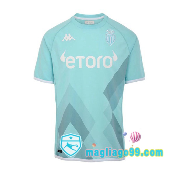 Magliago - Passione Maglie Thai Affidabili Basso Costo Online Shop | Maglia AS Monaco Portiere Blu 2022/2023