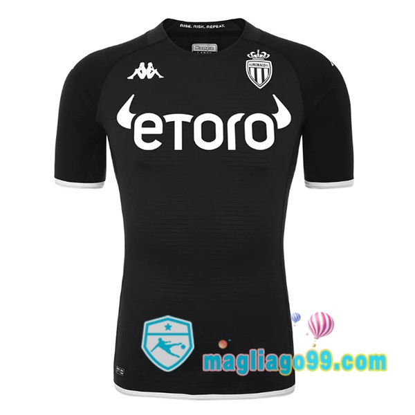 Magliago - Passione Maglie Thai Affidabili Basso Costo Online Shop | Maglia AS Monaco Seconda Nero 2022/2023