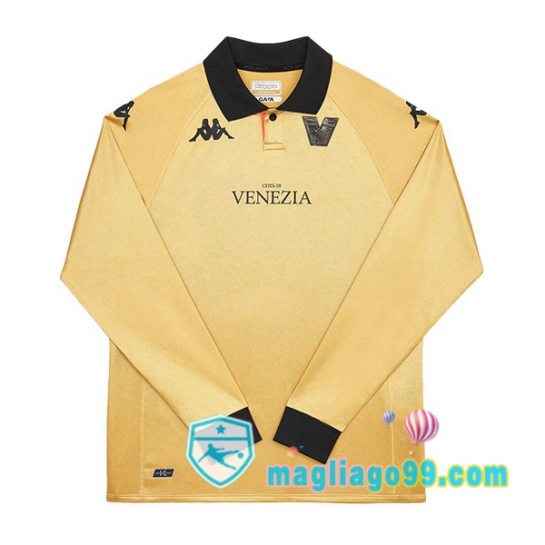 Magliago - Passione Maglie Thai Affidabili Basso Costo Online Shop | Maglia Venezia FC Terza Maniche Lunghe Giallo 2022/2023