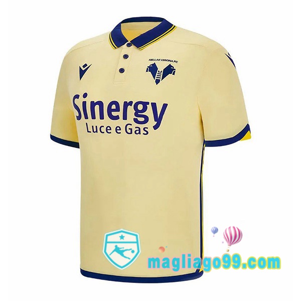 Magliago - Passione Maglie Thai Affidabili Basso Costo Online Shop | Maglia Hellas Verona Seconda Giallo 2022/2023