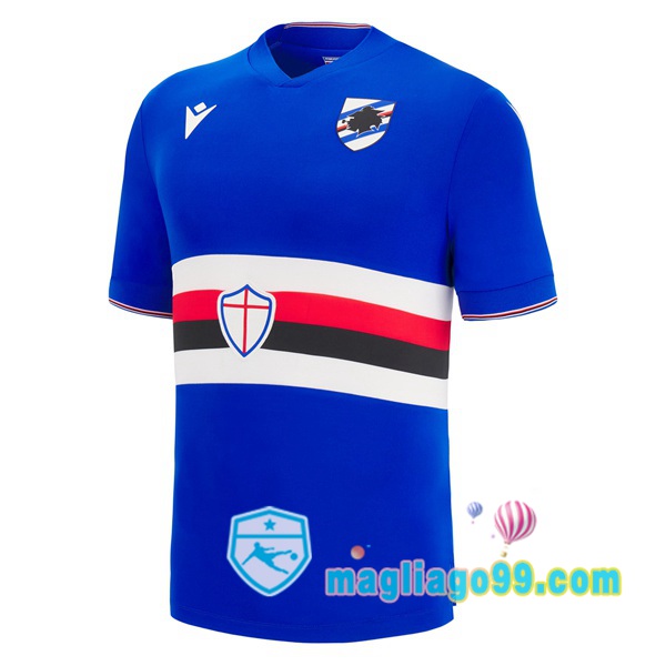 Magliago - Passione Maglie Thai Affidabili Basso Costo Online Shop | Maglia UC Sampdoria Prima Blu 2022/2023