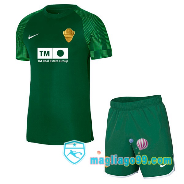 Magliago - Passione Maglie Thai Affidabili Basso Costo Online Shop | Maglia Elche CF Bambino Seconda Verde 2022/2023