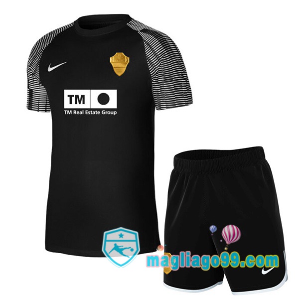 Magliago - Passione Maglie Thai Affidabili Basso Costo Online Shop | Maglia Elche CF Bambino Terza Nero 2022/2023