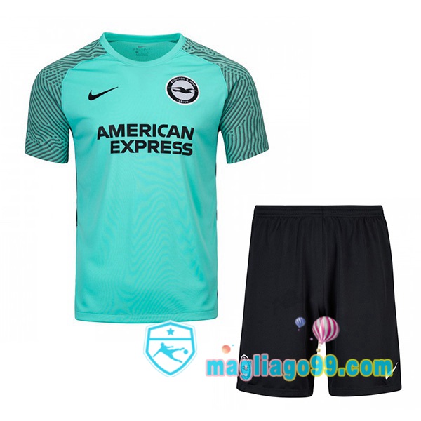Magliago - Passione Maglie Thai Affidabili Basso Costo Online Shop | Maglia FC Brighton Bambino Terza Verde 2022/2023