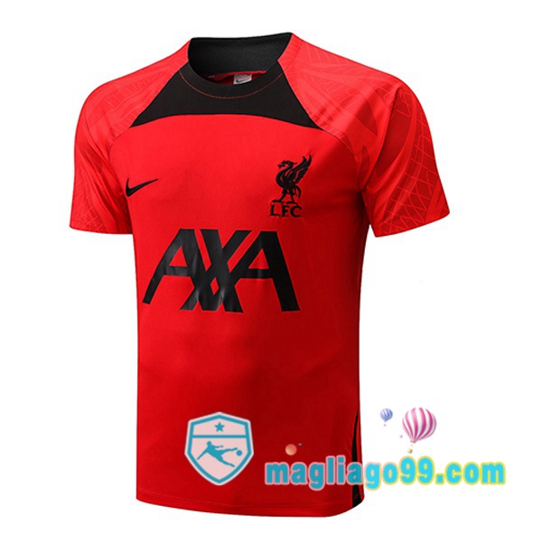 Magliago - Passione Maglie Thai Affidabili Basso Costo Online Shop | Tuta Maglie Allenamento FC Liverpool Rosso 2022/2023