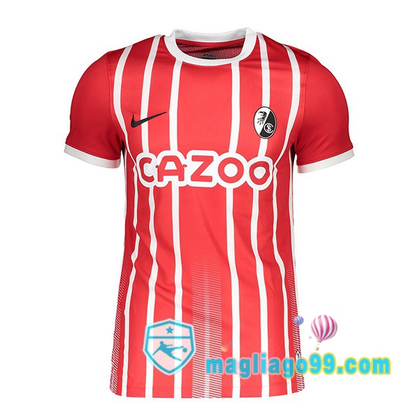 Magliago - Passione Maglie Thai Affidabili Basso Costo Online Shop | Maglia SC Freiburg Prima Rosso 2022/2023