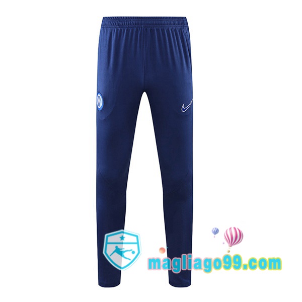 Magliago - Passione Maglie Thai Affidabili Basso Costo Online Shop | Pantaloni Da Allenamento Inter Milan Blu 2022/2023