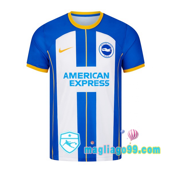 Magliago - Passione Maglie Thai Affidabili Basso Costo Online Shop | Maglia FC Brighton Prima Blu Bianco 2022/2023