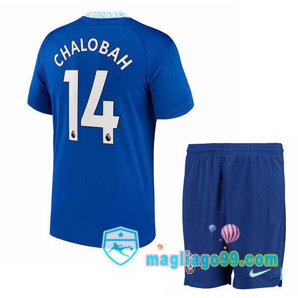 Magliago - Passione Maglie Thai Affidabili Basso Costo Online Shop | Maglia FC Chelsea (Chalobah 14) Bambino Prima Blu 2022/2023