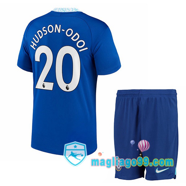 Magliago - Passione Maglie Thai Affidabili Basso Costo Online Shop | Maglia FC Chelsea (Hudson-Odoi 20) Bambino Prima Blu 2022/2023