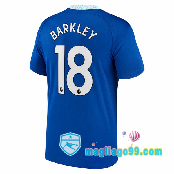 Magliago - Passione Maglie Thai Affidabili Basso Costo Online Shop | Maglia FC Chelsea (Barkley 18) Prima Blu 2022/2023