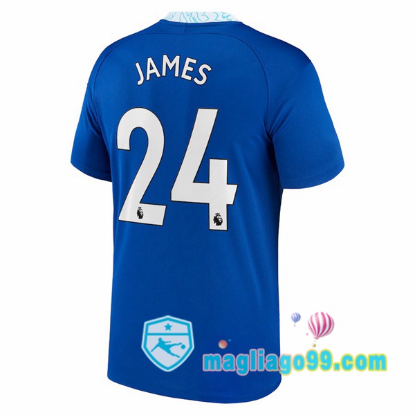 Magliago - Passione Maglie Thai Affidabili Basso Costo Online Shop | Maglia FC Chelsea (James 24) Prima Blu 2022/2023