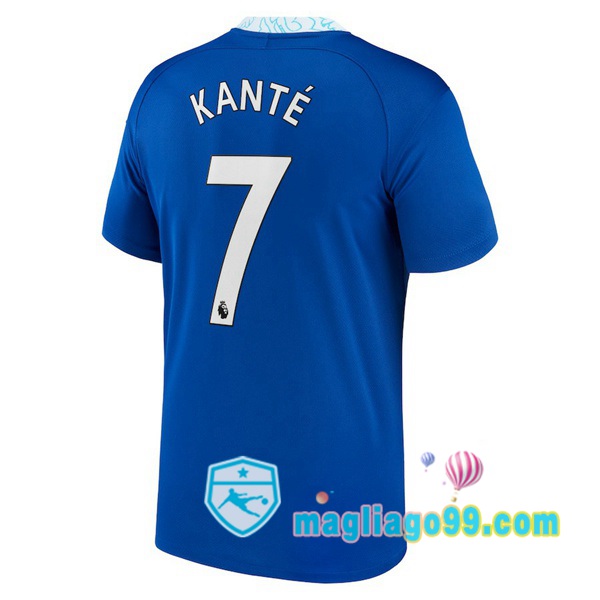 Magliago - Passione Maglie Thai Affidabili Basso Costo Online Shop | Maglia FC Chelsea (Kanté 7) Prima Blu 2022/2023