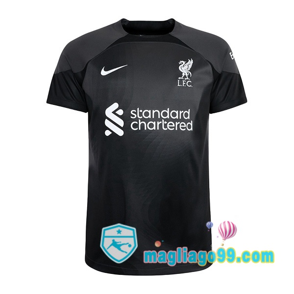 Magliago - Passione Maglie Thai Affidabili Basso Costo Online Shop | Maglia FC Liverpool Portiere Nero 2022/2023