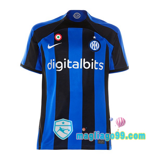 Magliago - Passione Maglie Thai Affidabili Basso Costo Online Shop | Maglia Inter Milan Prima Nero Blu 2022/2023