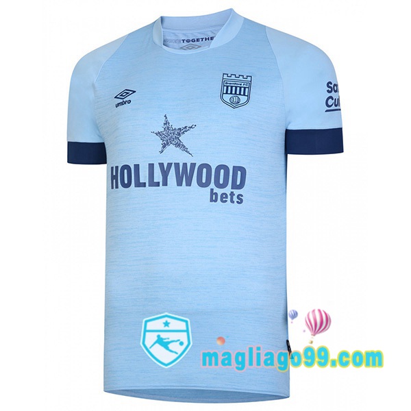 Magliago - Passione Maglie Thai Affidabili Basso Costo Online Shop | Maglia Brentford FC Seconda Blu 2022/2023
