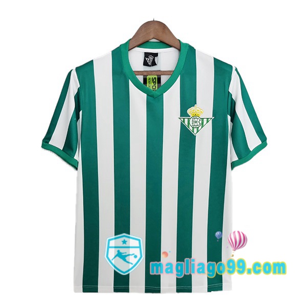 Magliago - Passione Maglie Thai Affidabili Basso Costo Online Shop | Maglia Storica Real Betis Retro Prima Verde 1976-1977