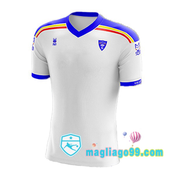 Magliago - Passione Maglie Thai Affidabili Basso Costo Online Shop | Maglia Calcio Lecce Seconda Bianco 2022/2023