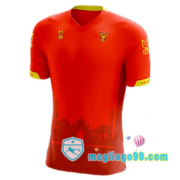 Magliago - Passione Maglie Thai Affidabili Basso Costo Online Shop | Maglia Calcio Lecce Terza Rosso 2022/2023